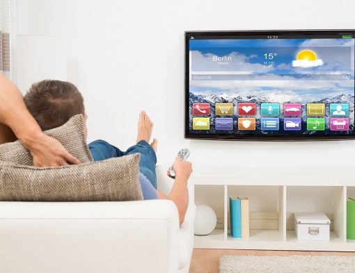 conectar internet na tv
