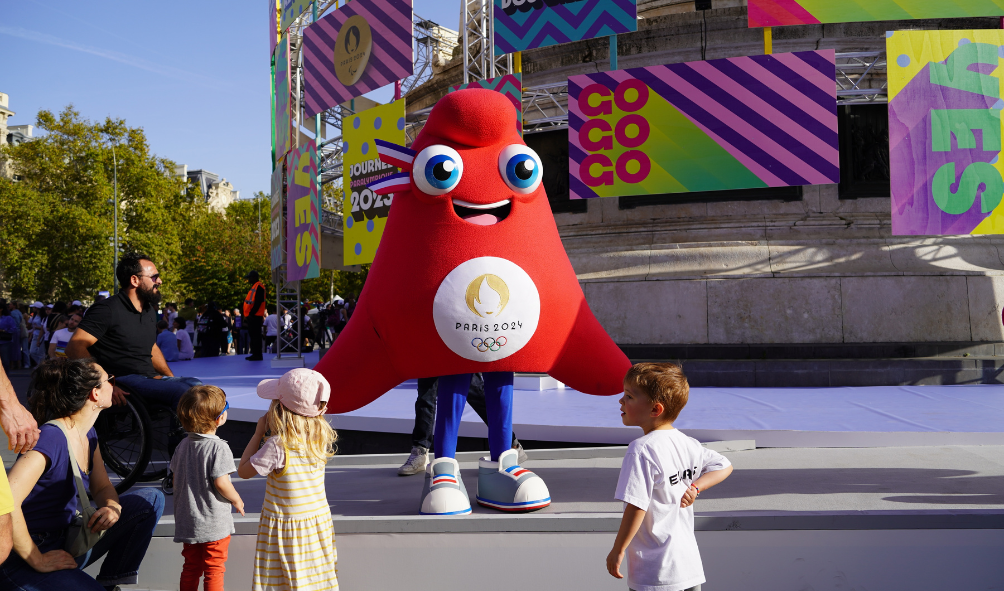 Phryge, mascote oficial das Olimpíadas de Paris 2024